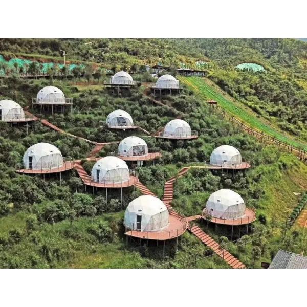 Гостиница Надувный воздушный купол палатка водонепроницаемая кемпинг с ванной