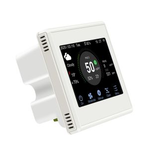 IoT Smart Air Quality Controller with WiFi Remote Fresh Air System Management