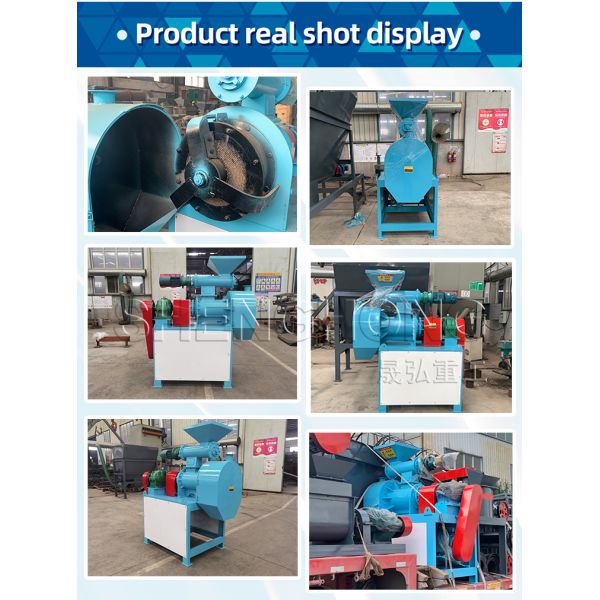30kw Power Carbon Steel/Stainless Steel Fertilizer Pellet Machine with 95% Formation Rate for Organic Fertilizer Granulation