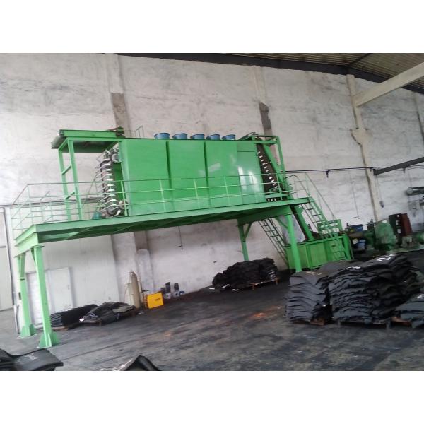 Machine de refroidissement de pièces en caoutchouc