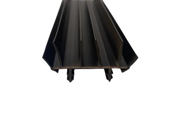 Selo de vinil branco em forma de U, de forma de cinch, para isolamento acústico