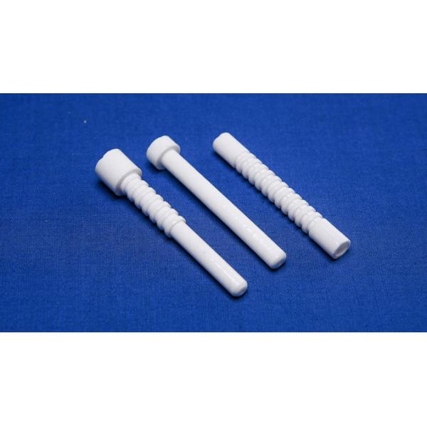Glazed 99.99 Alumina Zirconia Electronic Ceramic Tube