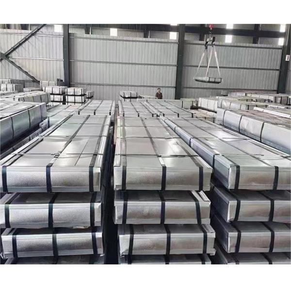 Galvanized Corrugated Panels for Residential Building Width 600-1250mm RoHS Certified