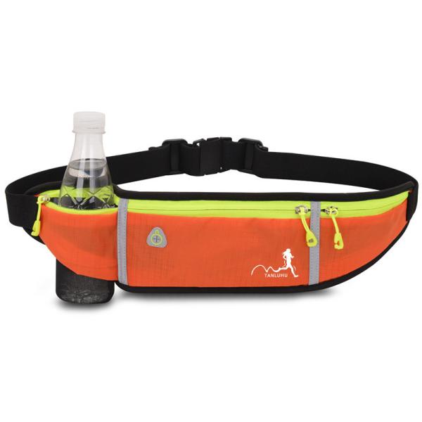 Nylon Outdoor Sports Running Jog Waist Bag Waterproof Phone Waist Belt Pack Fitness Elastic Fanny Pack