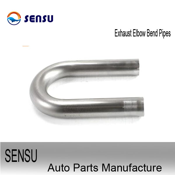 SS202 Universal car Stainless Steel Exhaust Bends Pipe IATF16949 approval