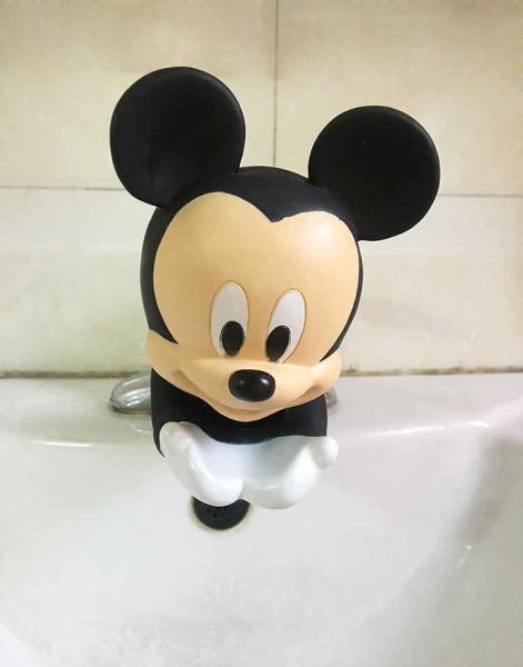 Mickey Mouse PVC Toddler Sink Faucet Extender For Hand Washing
