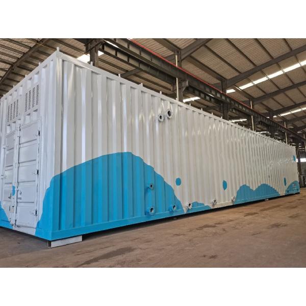 Carbon Steel Hospital Sewage Treatment Equipment 50T/D Packaged Stp Plant