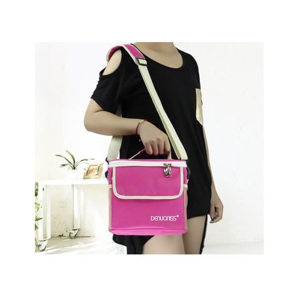 Big Capacity Lunch Cooler Bags Odorless Waterproof Fabric For Food Delivery