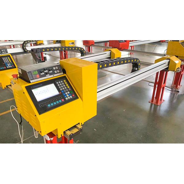 CNC Plasma Gantry Cutting Machine LGK 63A 120A 160A 200A Quality Source Dual Rails Bilateral Drive Motor Tracks