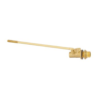 MNPT Connection 1/2 Brass Float Ball Valve With Low Pressure Plastic Cock