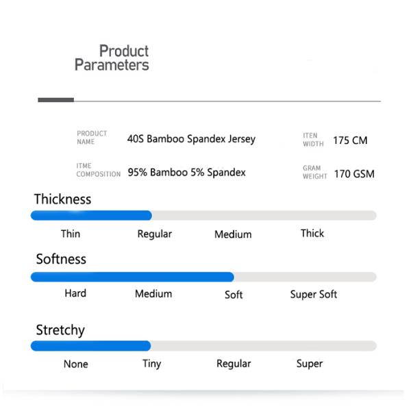 Free Sample Organic Pure Bamboo Cotton Spandex Mix Fleece Fabric