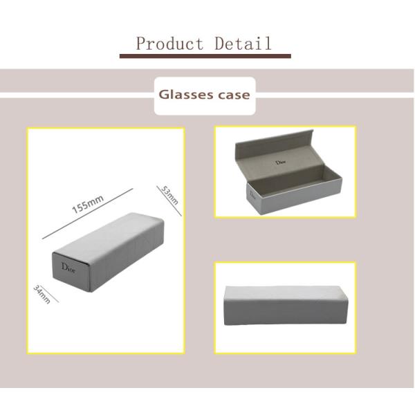 Multiple Colors Handmade Glasses Case , Custom Sunglasses Case