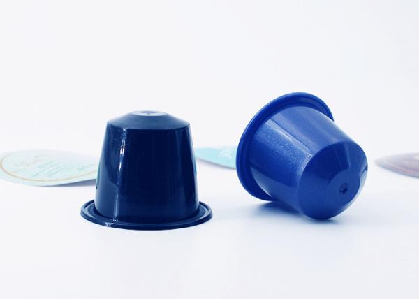 Cápsulas recarregávéis descartáveis de Nespresso para o pacote do café à terra no produto comestível dos PP