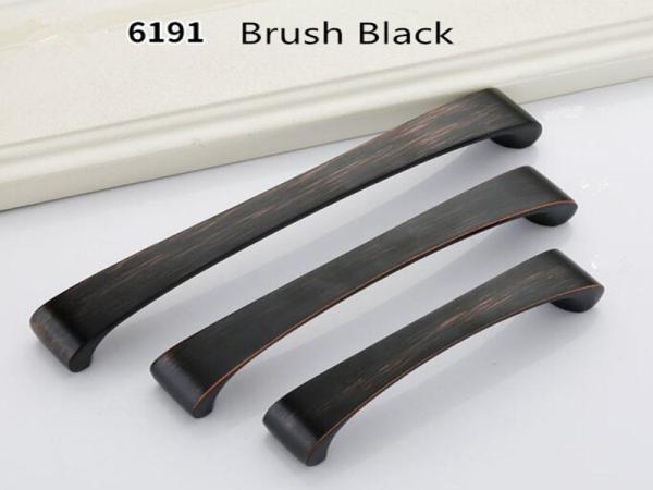 Pearl Black Kitchen Cabinet Knobs Closet Black  Handles 160mm  T Bar Pulls  Furniture Fittings