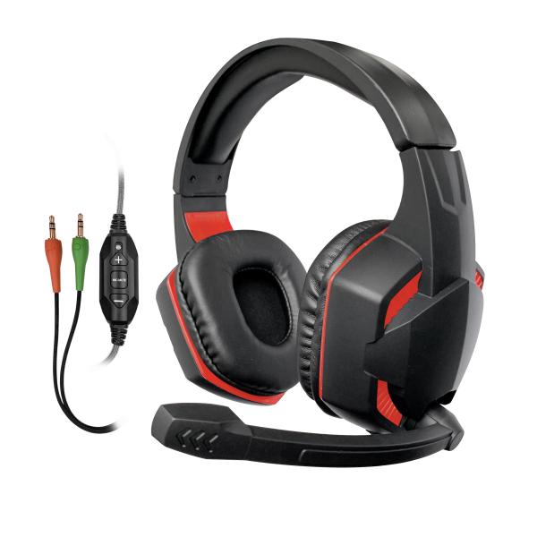 3.5mm Cool Over Ear Headset LED Wired Gaming Headphone With Microphone