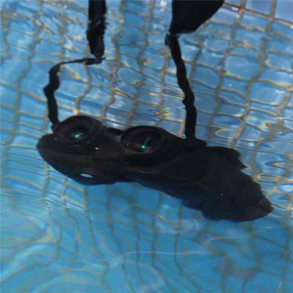 Binóculos impermeáveis/de Fogproof preto 12x50 do telescópio do compasso com retículo dos Rangefinders