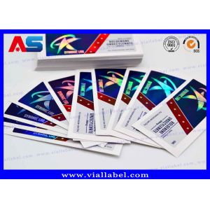 Vinyl Stickers Printing  Pharmaceutical Printing Of Peptide Propionate labels for 2ml vials