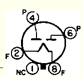 Nanjing 5Z2P Vintage Vacuum Tubes Full-Wave Vacuum Rectifier Glass Octal Type