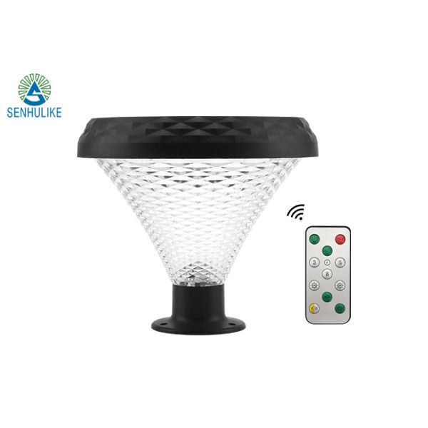 IP65 Outdoor Integrated LED Solar Street Lamp All in One ABS Battery Powered