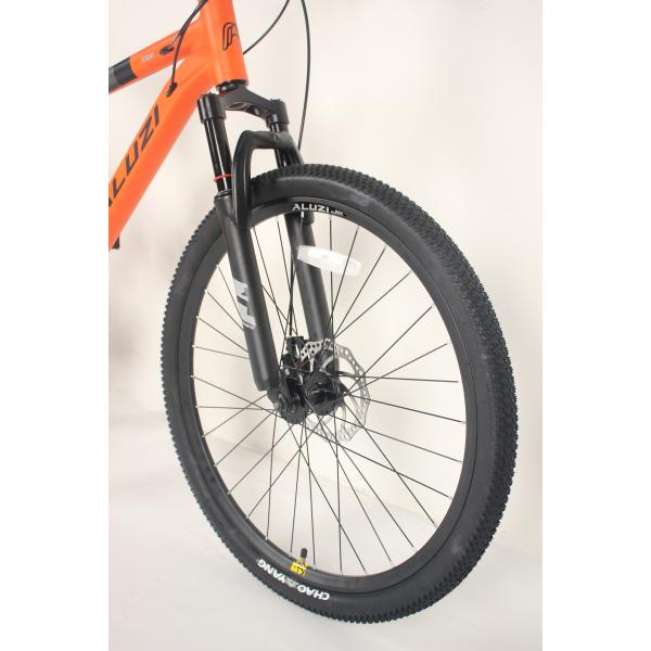 21 Speed Carbon Steel 24 Mountain Bike With Disc Brakes