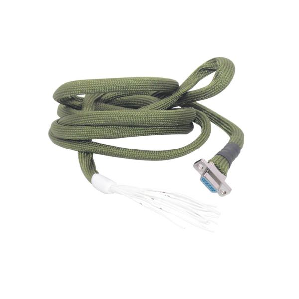 Connecteur Micro-D MIL-Spec plaqué en or de la série J30J 2.54×2.54 Grille
