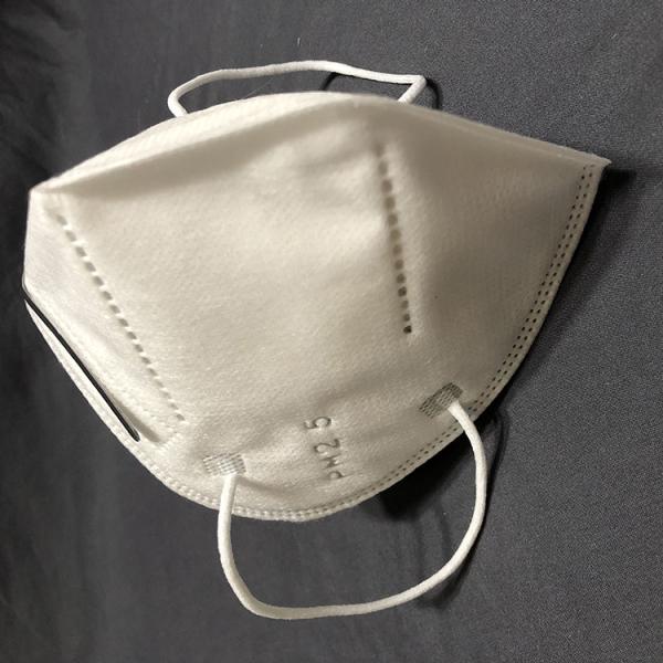 Disposable Fabric Kn95 Face Mask Damp Proof Anti Pollution Anti Bacteria