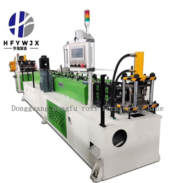 PLC Controlled T-Profile Roll Forming Machine with 16 Forming Rows and Customizable Voltage for Precision Metal Profiles