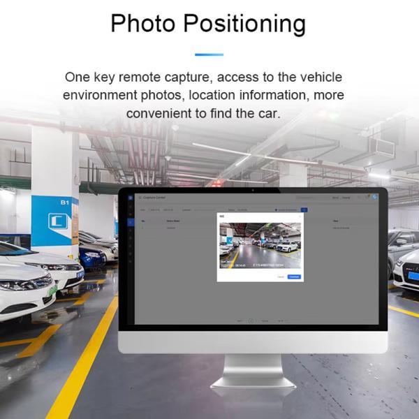 Fleet Vehicle Live GPS Monitoring System Single Camera 4G Car Tracking Device