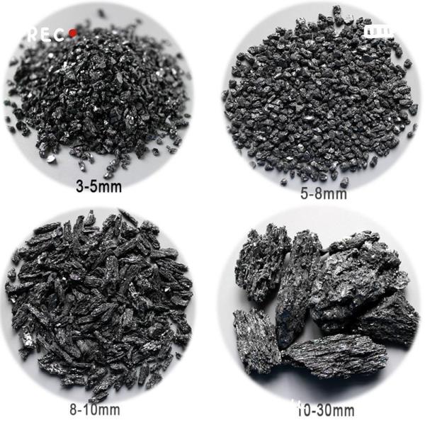 98% Sic Refractory Silicon Carbide Sandblasting Fireproofing And Surface Deburring Needs