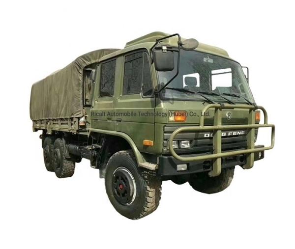 Transmissão manual Dongfeng 4x4 6x6 Truck de tropas para logística de entrega de montanha
