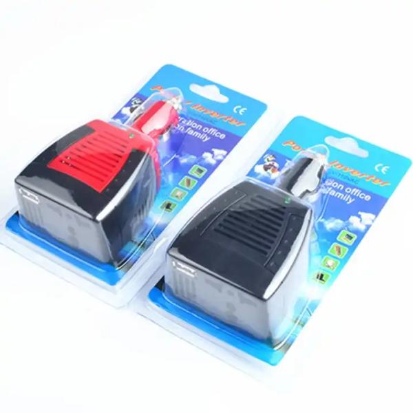 Smart Quick Usb Charger 24V Dc To 220V Ac 75W Car Inverter Regenerative Braking Electric 75W Car Power Inverter With Usb