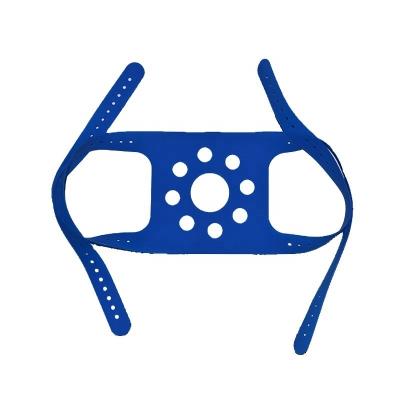 Cadeia de borracha de silicone de grau médico para arnês médico Medispan Transparente