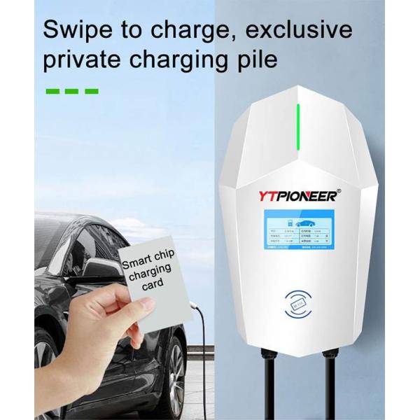 7KW Wall Mounted AC EV Charger Type 1 High Power Home Charging Stations