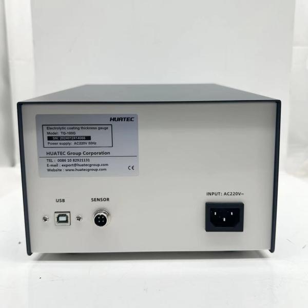 TG-100G Electroplating Coulometric Thickness Tester Wire Testing Connected To Computer
