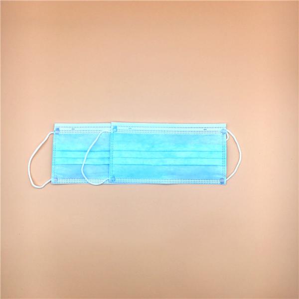 3 Layer Earloop Disposable Dust Mask Non Woven Melt Blown Fliter Cloth