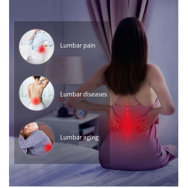 Cotton Knitted Jourm Ergonomic Orthopedic Backrest Back Cushion Lumbar Support Pillow