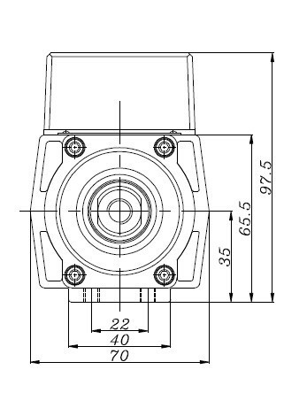 High speed motor of edge banding machine ,Trimming / End cutting / Pre-milling / Hogging / Corner round trimming