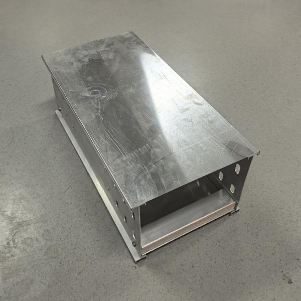 Anodizing Aluminum Cable Tray Medium Duty Width 100mm-1000mm For Indoor Outdoor