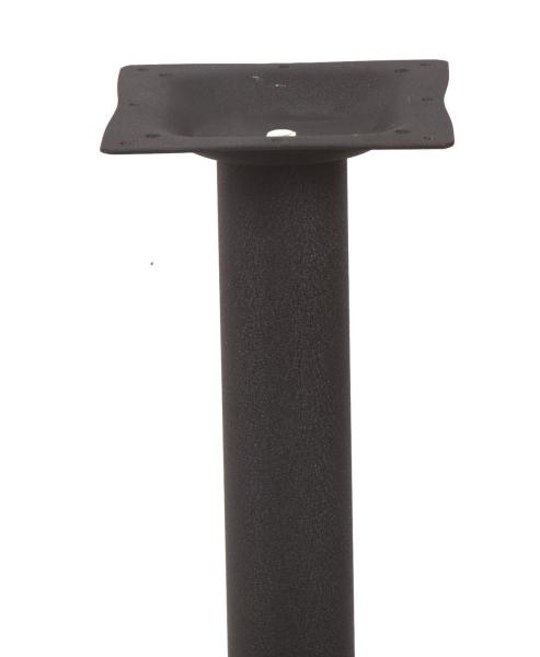 Restaurant Dining Table Legs Cast Iron Round Table Base Black Wrinkle Powder Coating