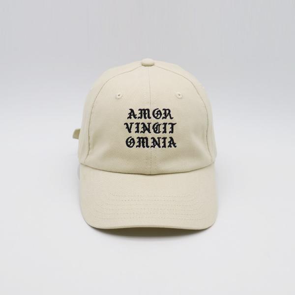 Logotipo personalizado do chapéu do paizinho dos homens da proteção de Sun da curvatura do metal Headwear ajustável