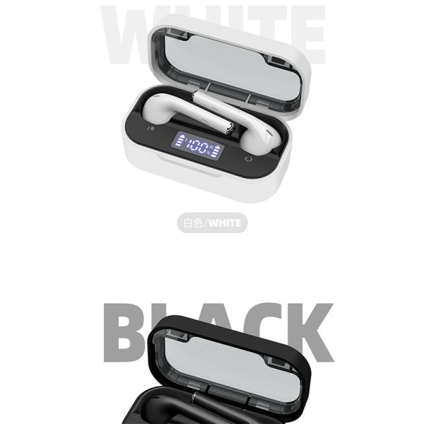 Waterproof Ture Wireless Earphone With Charging Box LED Display Mini Earbuds Stereo Sound