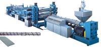 Machine en plastique pp de tuile de toit de fonction multi couvrant la tuile de feuille faisant la capacité de la machine 200-350kg/Hr