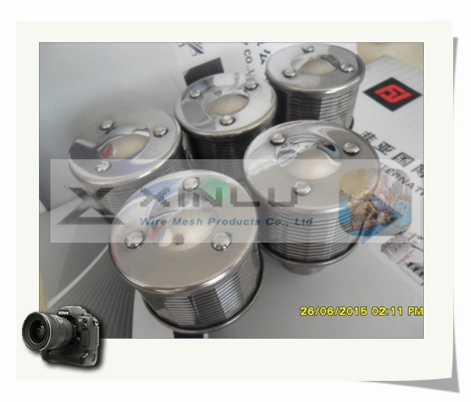 Женщина сопла 148mm SS316L BSPT фильтра водоочистки экрана провода клина продела нитку