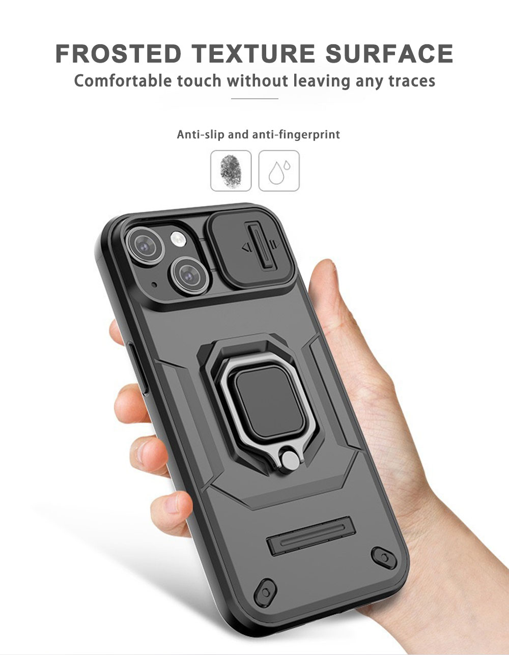 Slide Phone Case for Iphone 15 14 13 12 11 10 Plus Pro Max Rotating Camera Lens Protector Magnetic Privacy Cover Laudtec