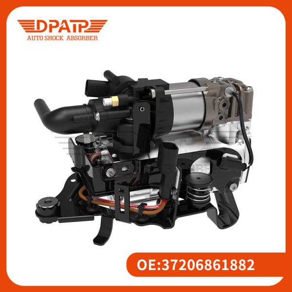 BMW Aftermarket Air Suspension Compressor with Holder 37206861882 for BMW G12 ALPINA B7