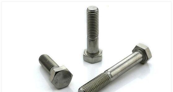 DIN931 DIN933 Hex Bolt Duplex Stainless Steel Fasteners 304 / 304L ISO9001