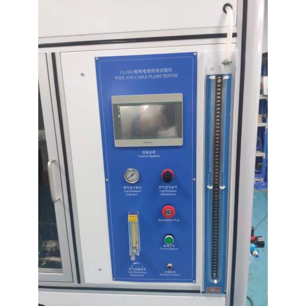 550W UL1581 Wire Flame Test Chamber Horizontal Burning Tester Customized