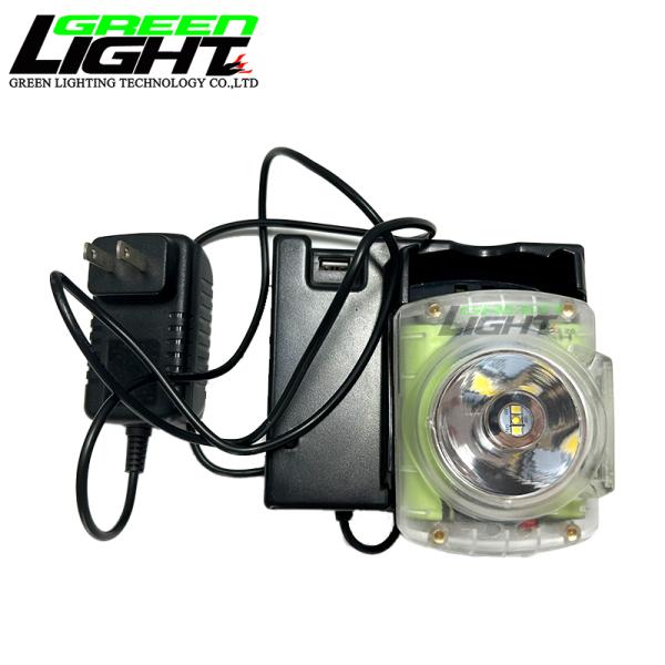200g Lightweight LED Mining Lamp with OLED Display and Long Battery Life for Underground Coal Mines