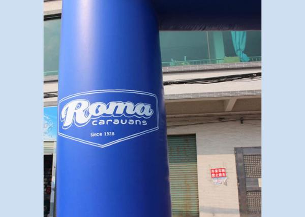 Roma digital exterior da impressão digital completa que anuncia o arco inflável para atividades de promoção