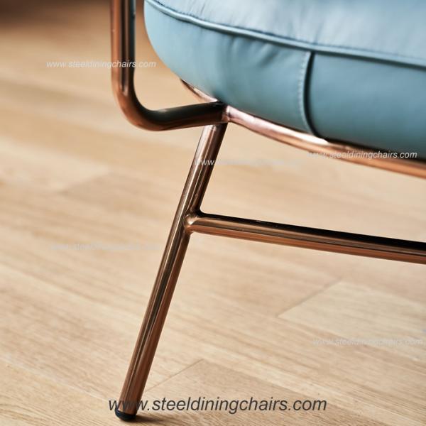 Italian Style Living Room Cloth Art 90CM 75CM Single Seater Recliner Sofa